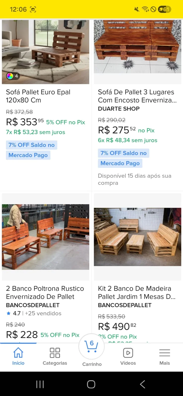Valor no Mercado Livre 4
